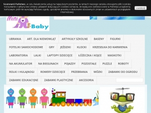 Maskotki dla niemowląt w internetowym sklepie i Mini Baby